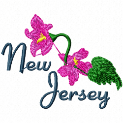 Flowers And Tree Embroidery Design 7